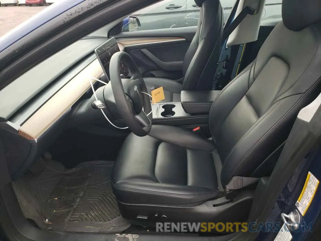 7 fotografías del automóvil dañado 5YJ3E1EB9PF416171 TESLA MODEL 3 2023