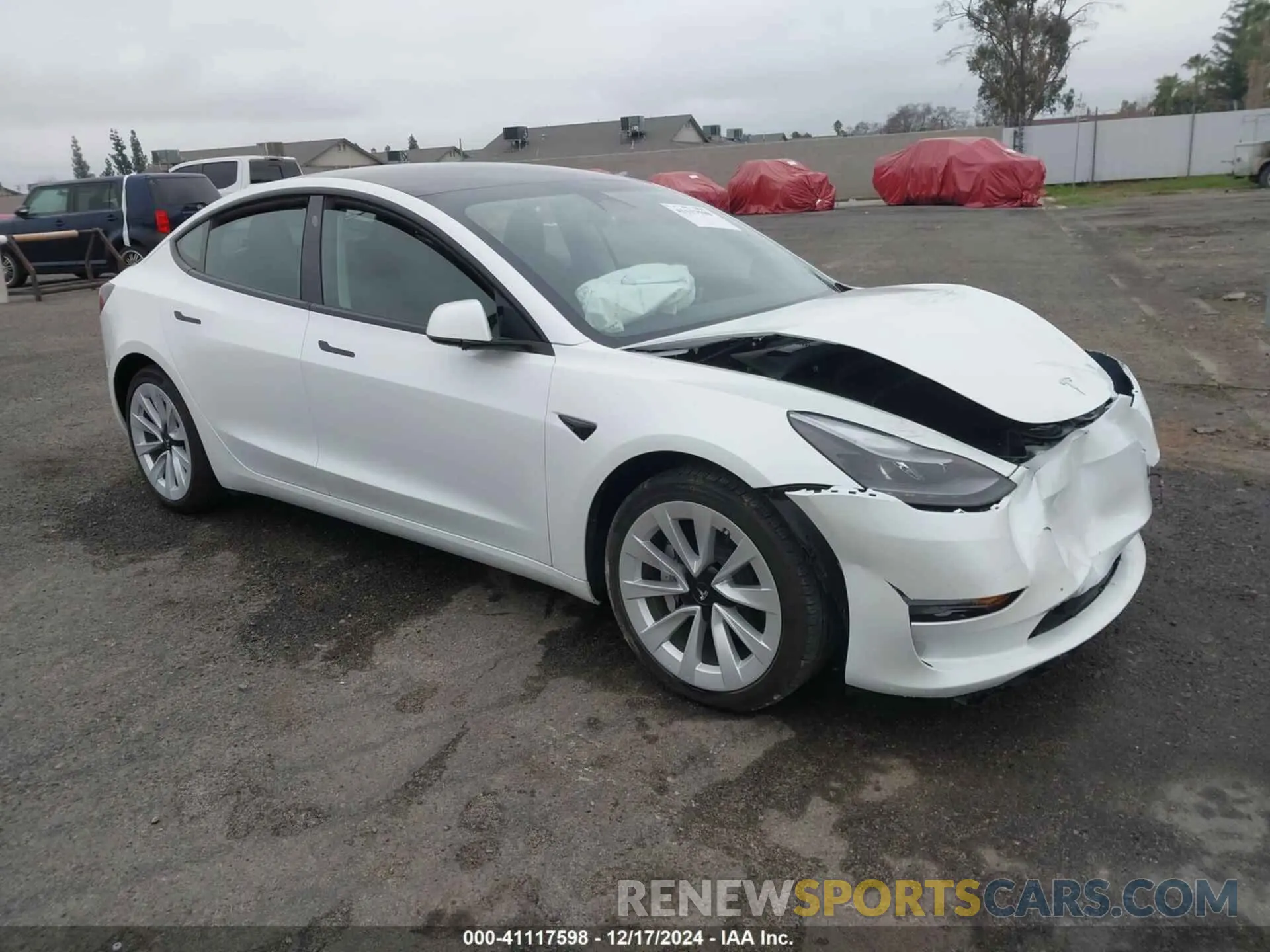 1 fotografías del automóvil dañado 5YJ3E1EB9PF462888 TESLA MODEL 3 2023