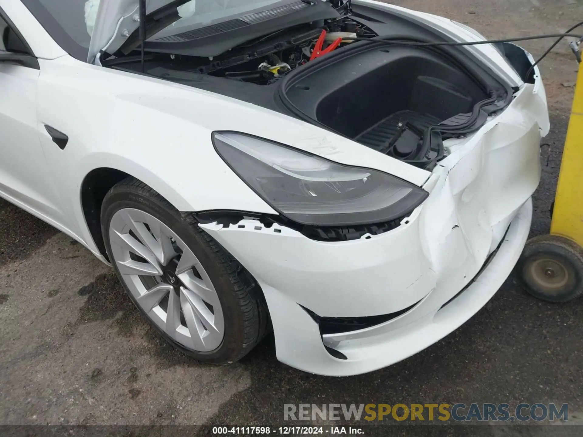 6 fotografías del automóvil dañado 5YJ3E1EB9PF462888 TESLA MODEL 3 2023