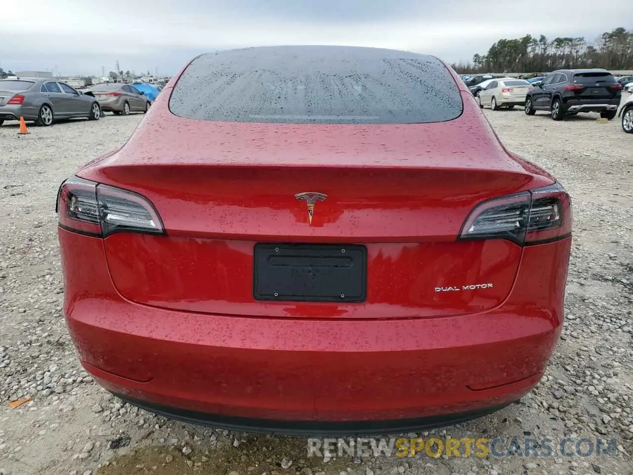 6 fotografías del automóvil dañado 5YJ3E1EB9PF471347 TESLA MODEL 3 2023