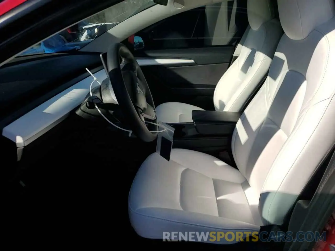 7 fotografías del automóvil dañado 5YJ3E1EB9PF471347 TESLA MODEL 3 2023