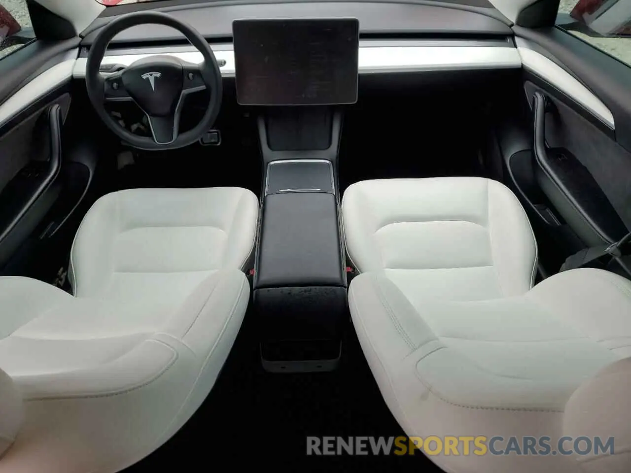 8 fotografías del automóvil dañado 5YJ3E1EB9PF471347 TESLA MODEL 3 2023
