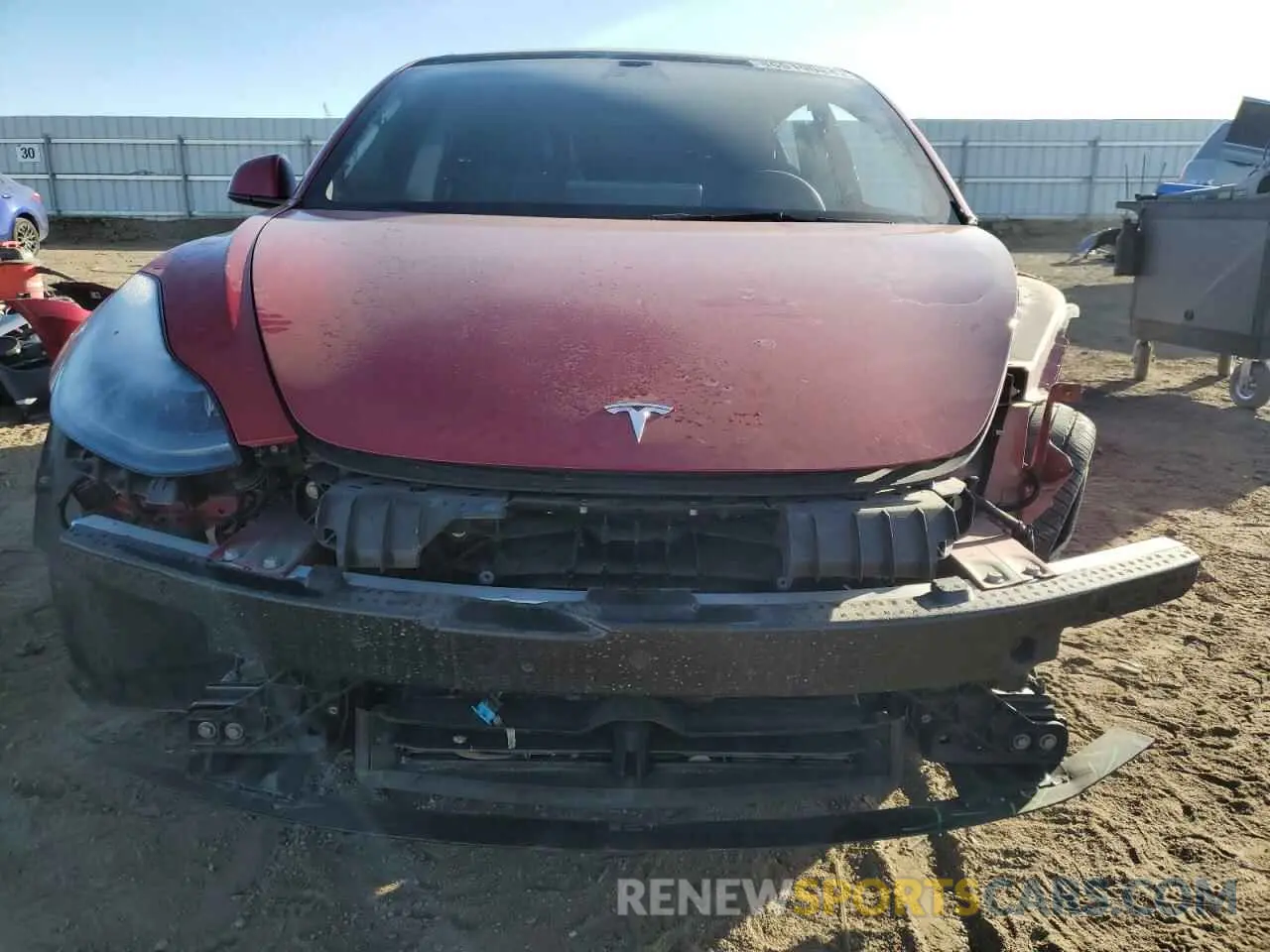 5 fotografías del automóvil dañado 5YJ3E1EB9PF610537 TESLA MODEL 3 2023