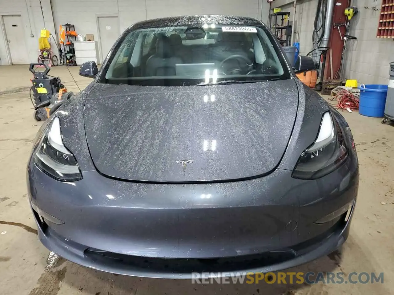 5 fotografías del automóvil dañado 5YJ3E1EB9PF635650 TESLA MODEL 3 2023