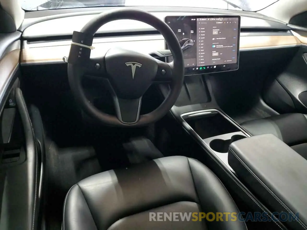 8 fotografías del automóvil dañado 5YJ3E1EB9PF635650 TESLA MODEL 3 2023