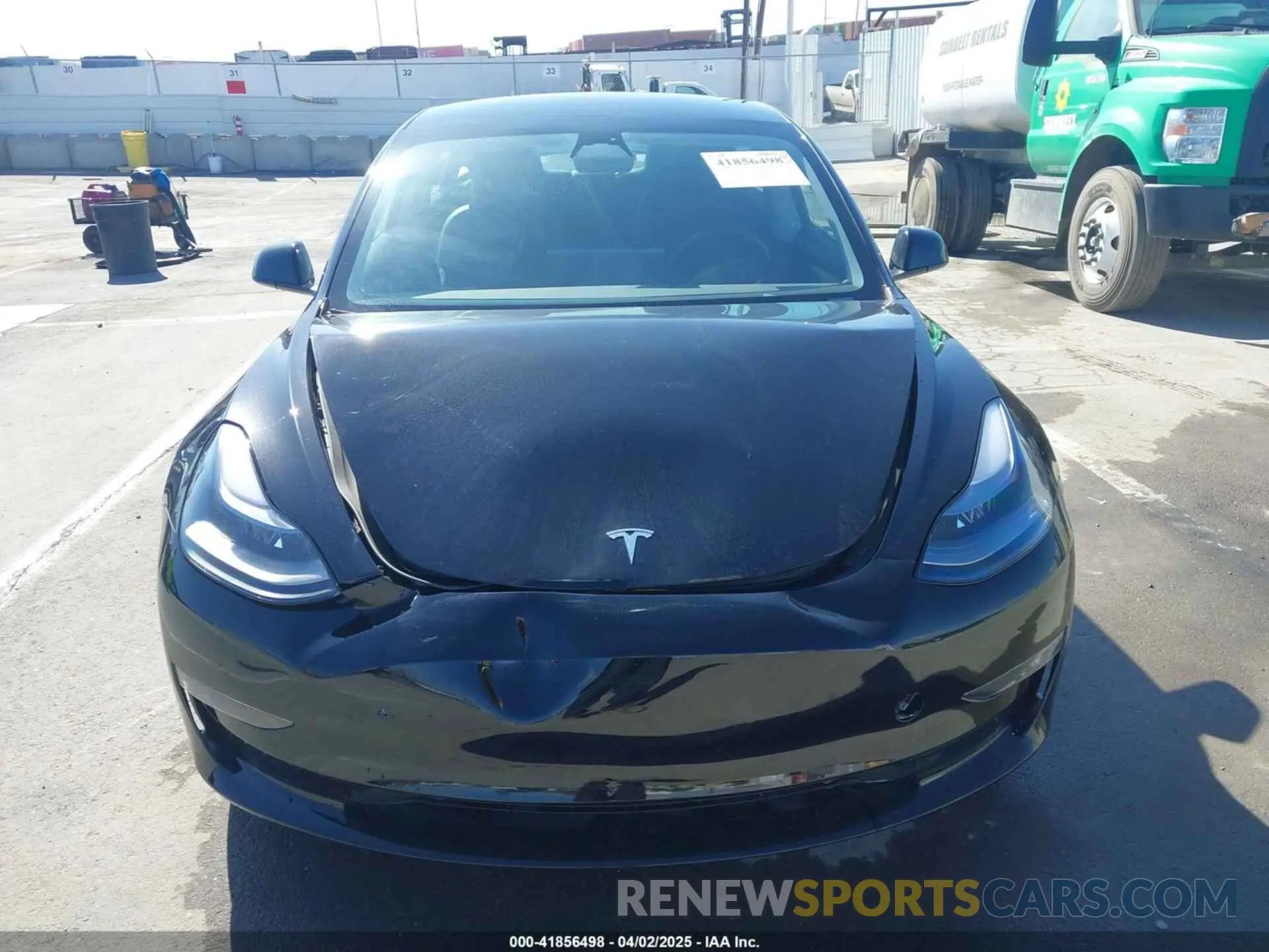 12 fotografías del automóvil dañado 5YJ3E1EB9PF680071 TESLA MODEL 3 2023