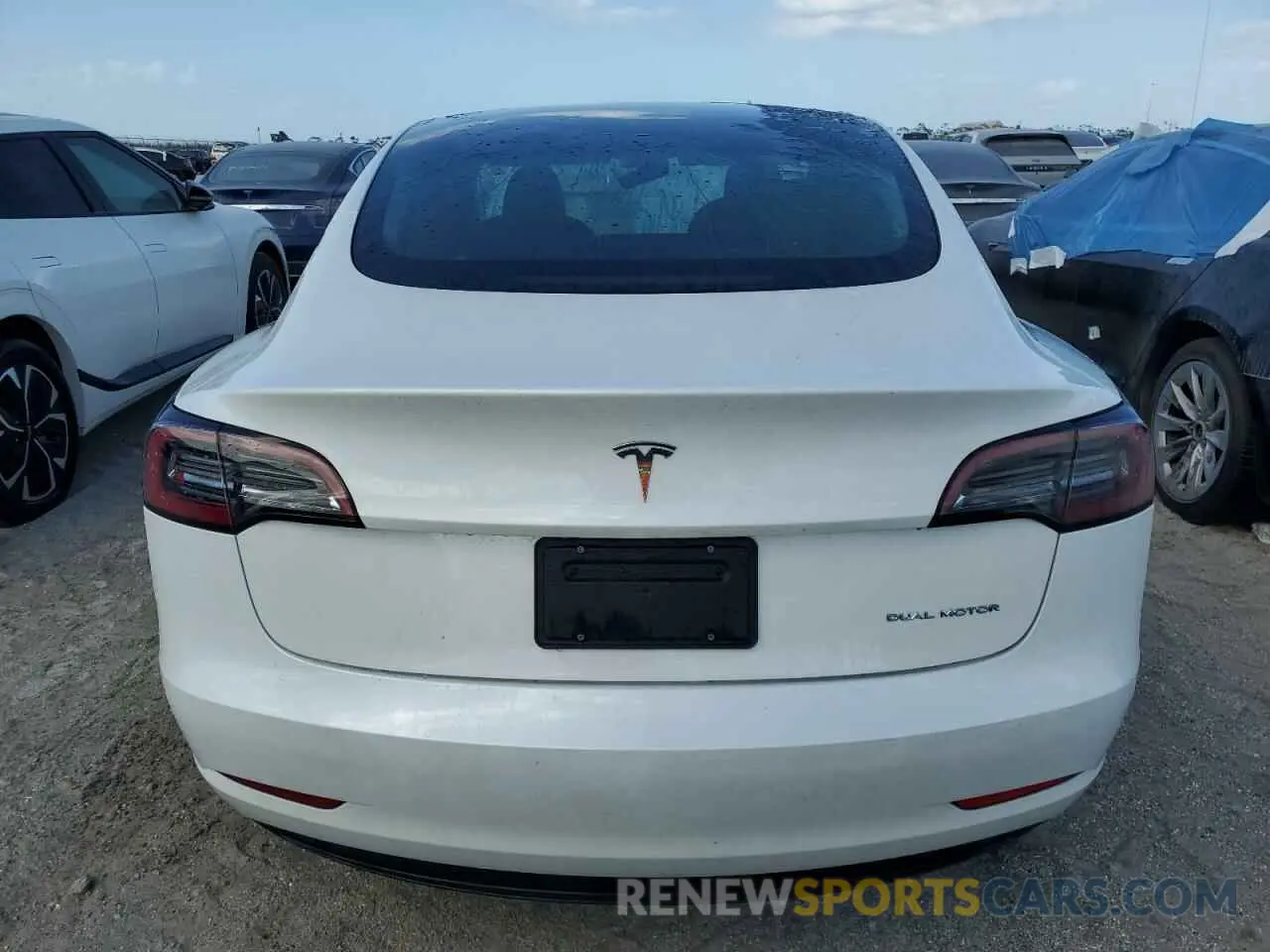 6 fotografías del automóvil dañado 5YJ3E1EB9PF701484 TESLA MODEL 3 2023