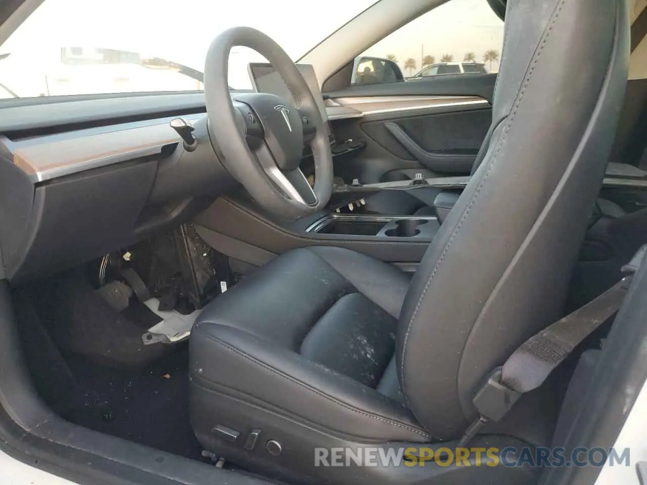 7 fotografías del automóvil dañado 5YJ3E1EB9PF701484 TESLA MODEL 3 2023
