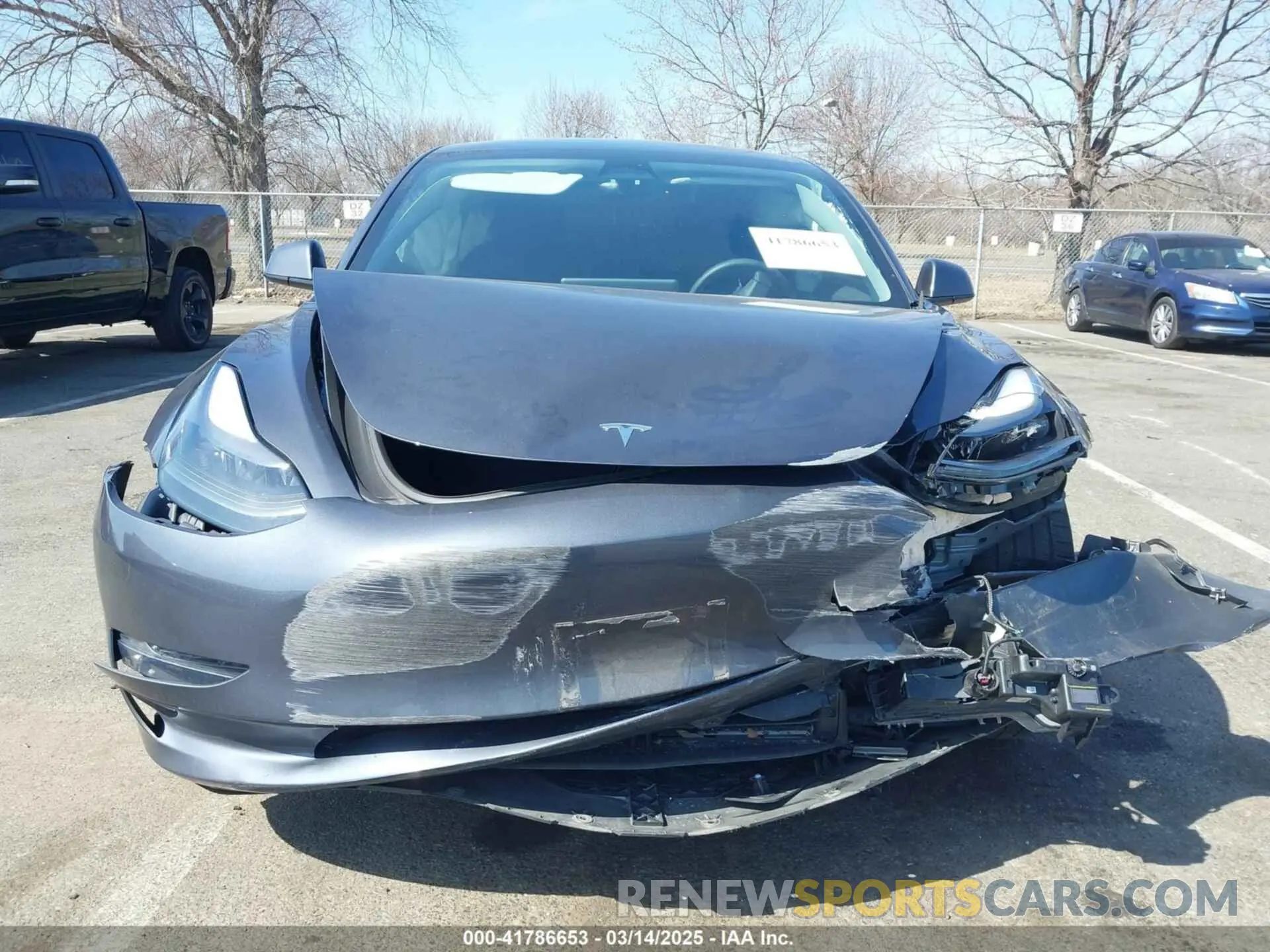 11 fotografías del automóvil dañado 5YJ3E1EBXPF391507 TESLA MODEL 3 2023