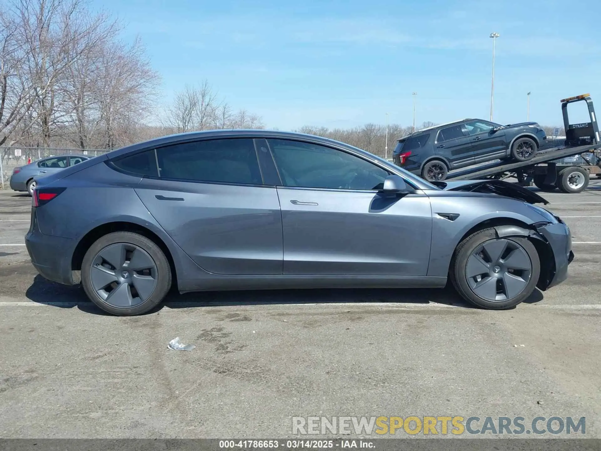 12 fotografías del automóvil dañado 5YJ3E1EBXPF391507 TESLA MODEL 3 2023