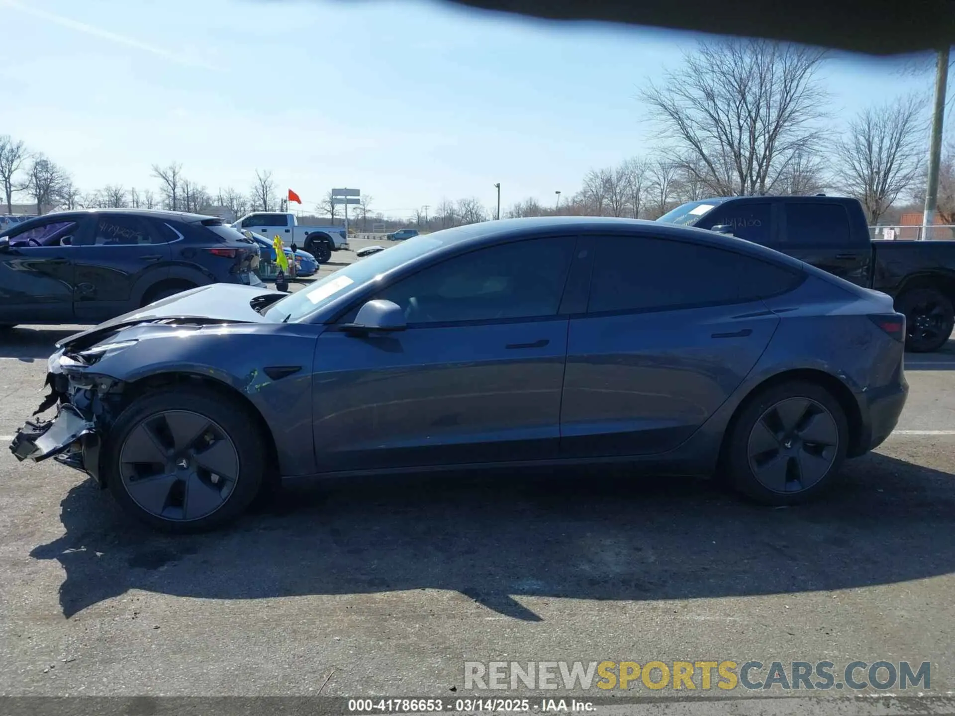 13 fotografías del automóvil dañado 5YJ3E1EBXPF391507 TESLA MODEL 3 2023