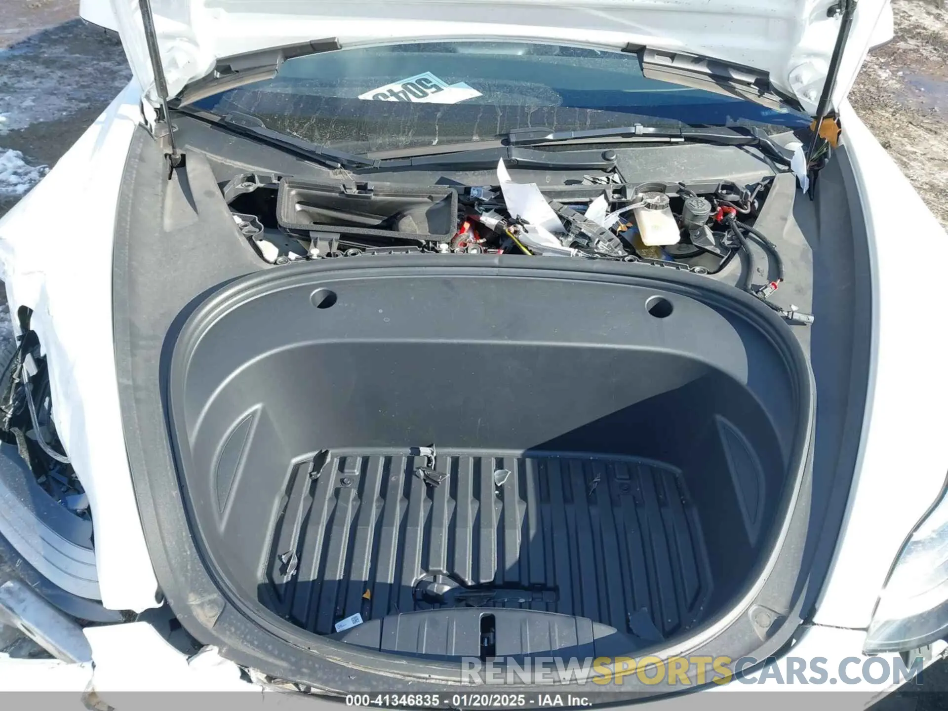 10 fotografías del automóvil dañado 5YJ3E1EBXPF392818 TESLA MODEL 3 2023