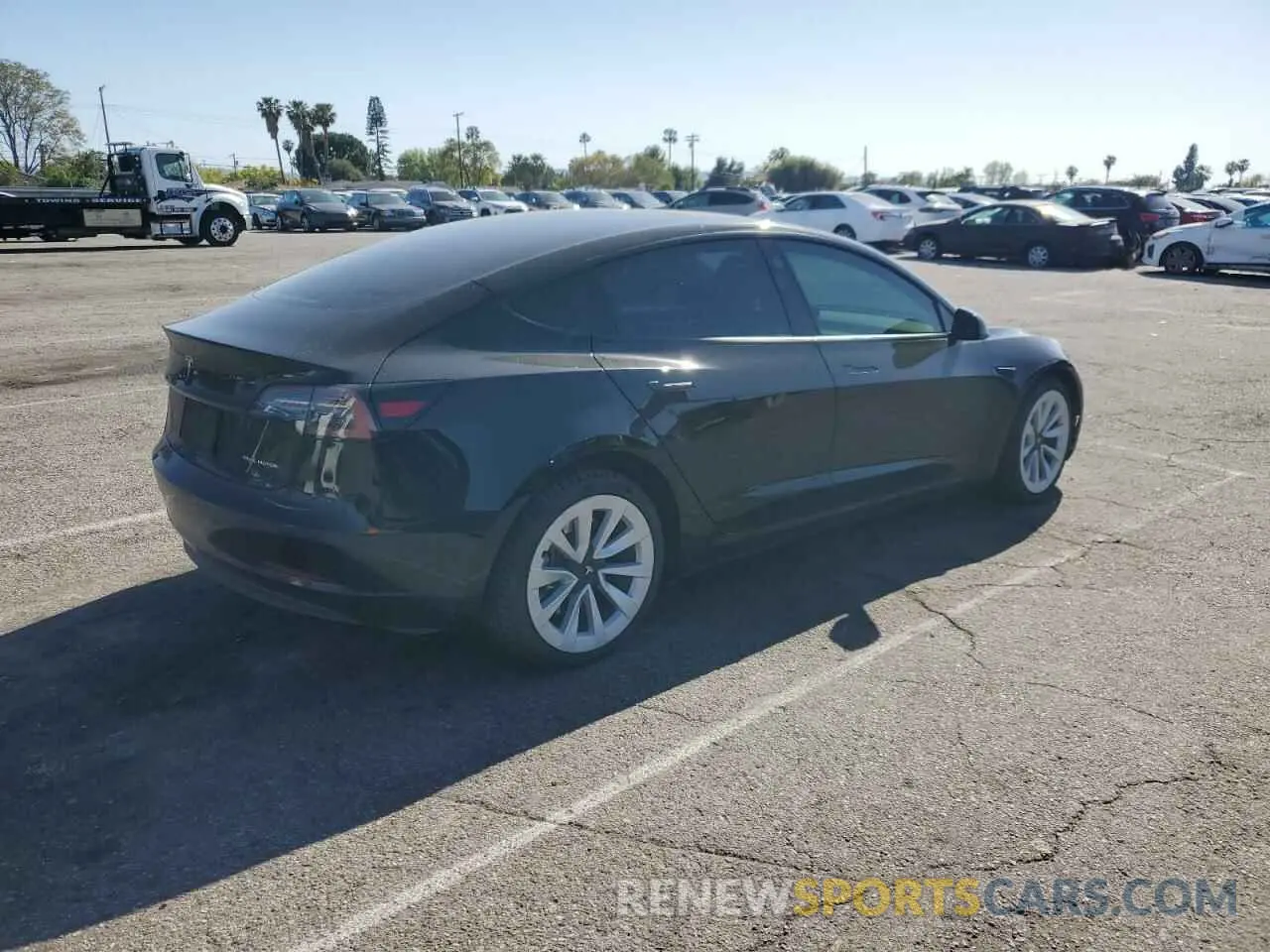 3 fotografías del automóvil dañado 5YJ3E1EBXPF462771 TESLA MODEL 3 2023