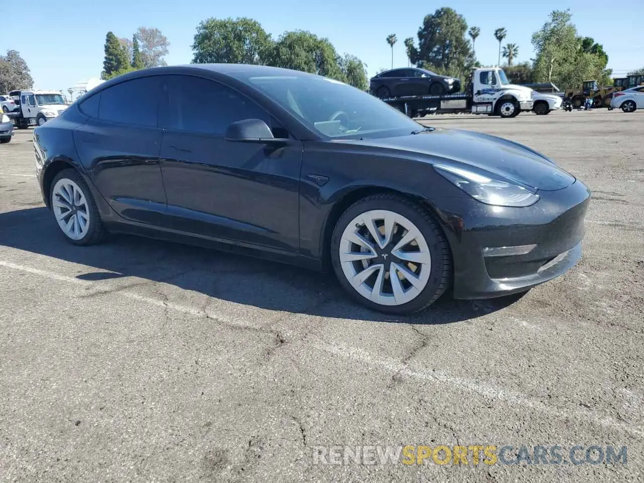 4 fotografías del automóvil dañado 5YJ3E1EBXPF462771 TESLA MODEL 3 2023