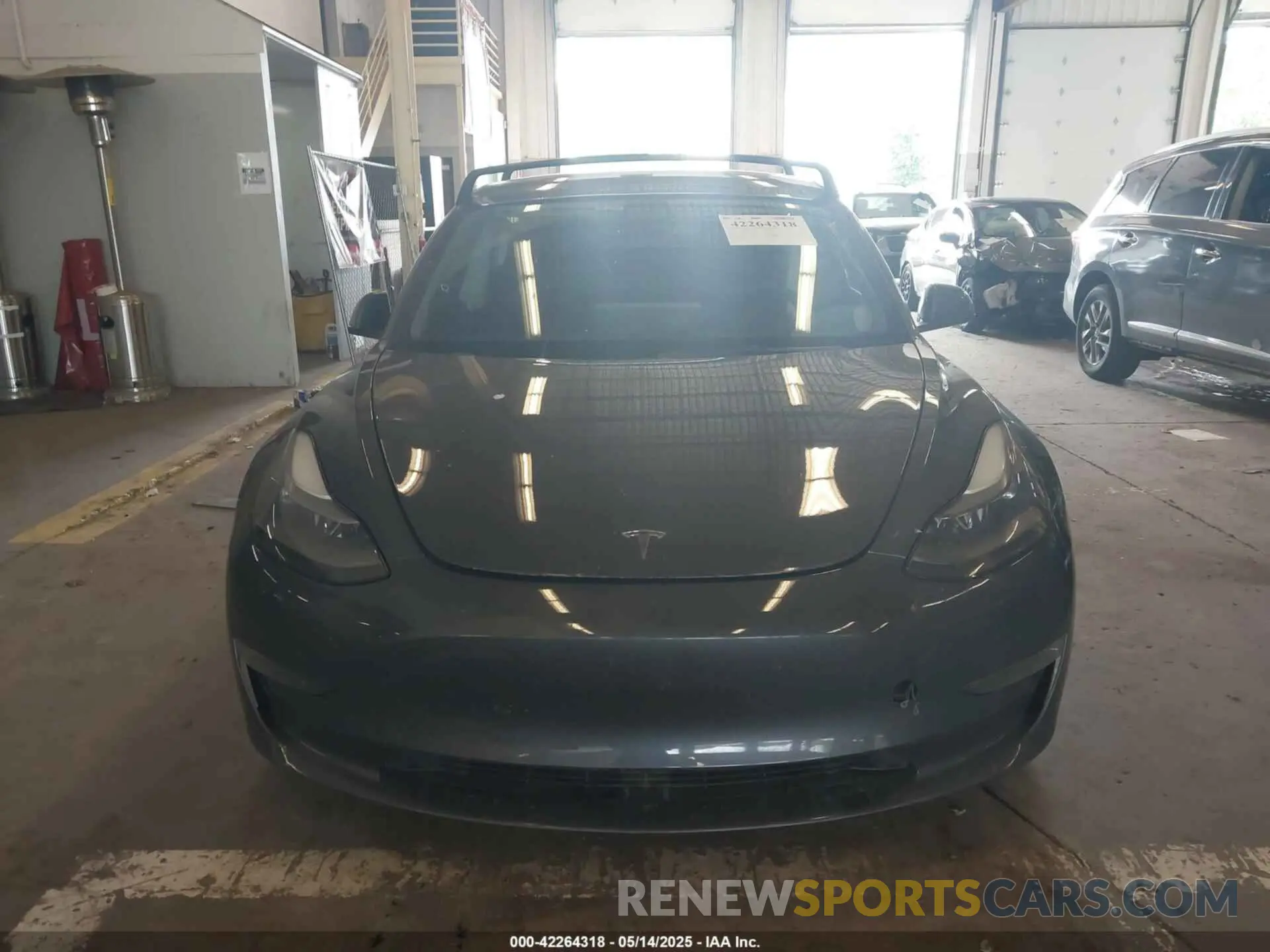 12 fotografías del automóvil dañado 5YJ3E1EBXPF468036 TESLA MODEL 3 2023