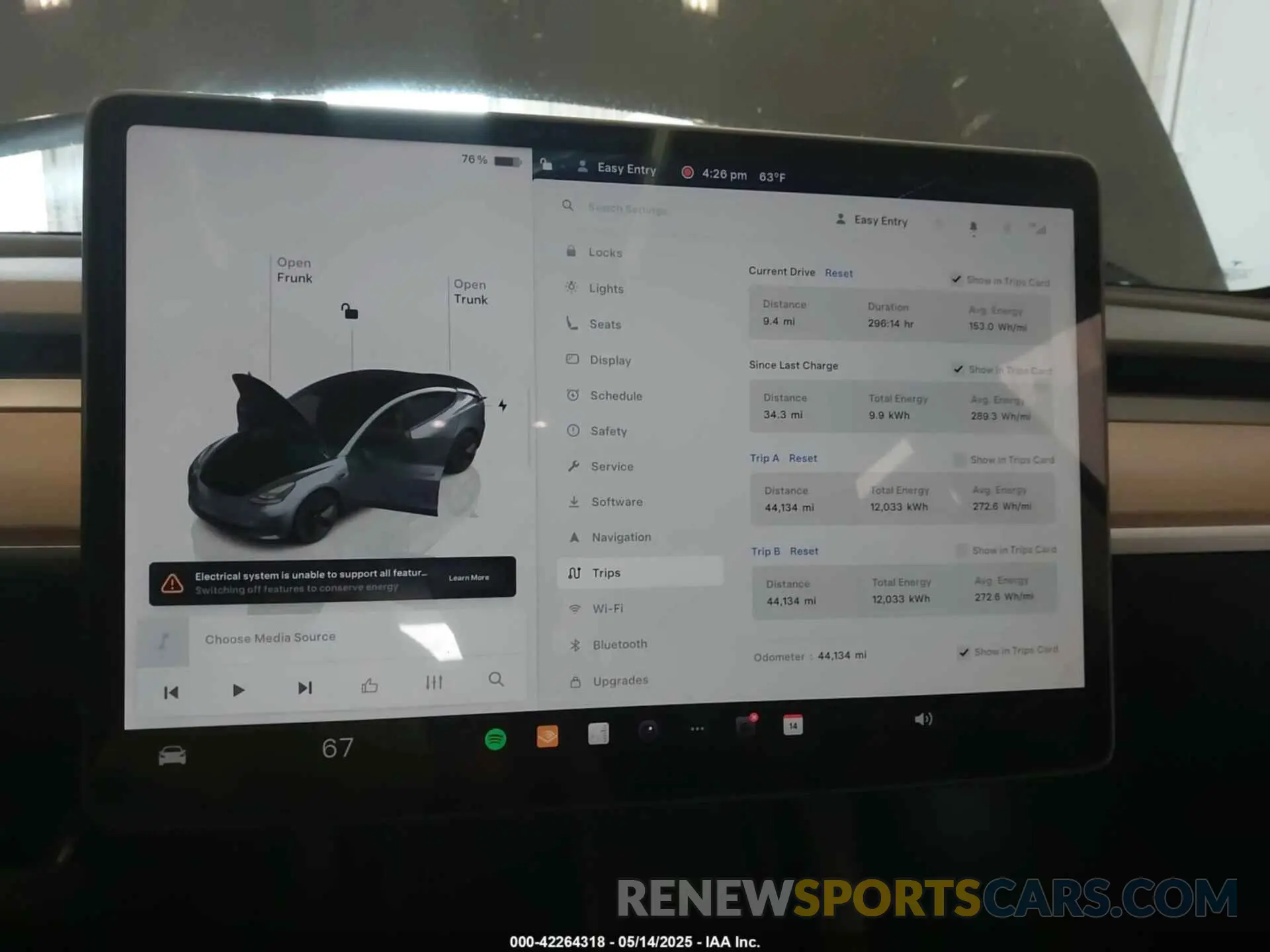 7 fotografías del automóvil dañado 5YJ3E1EBXPF468036 TESLA MODEL 3 2023
