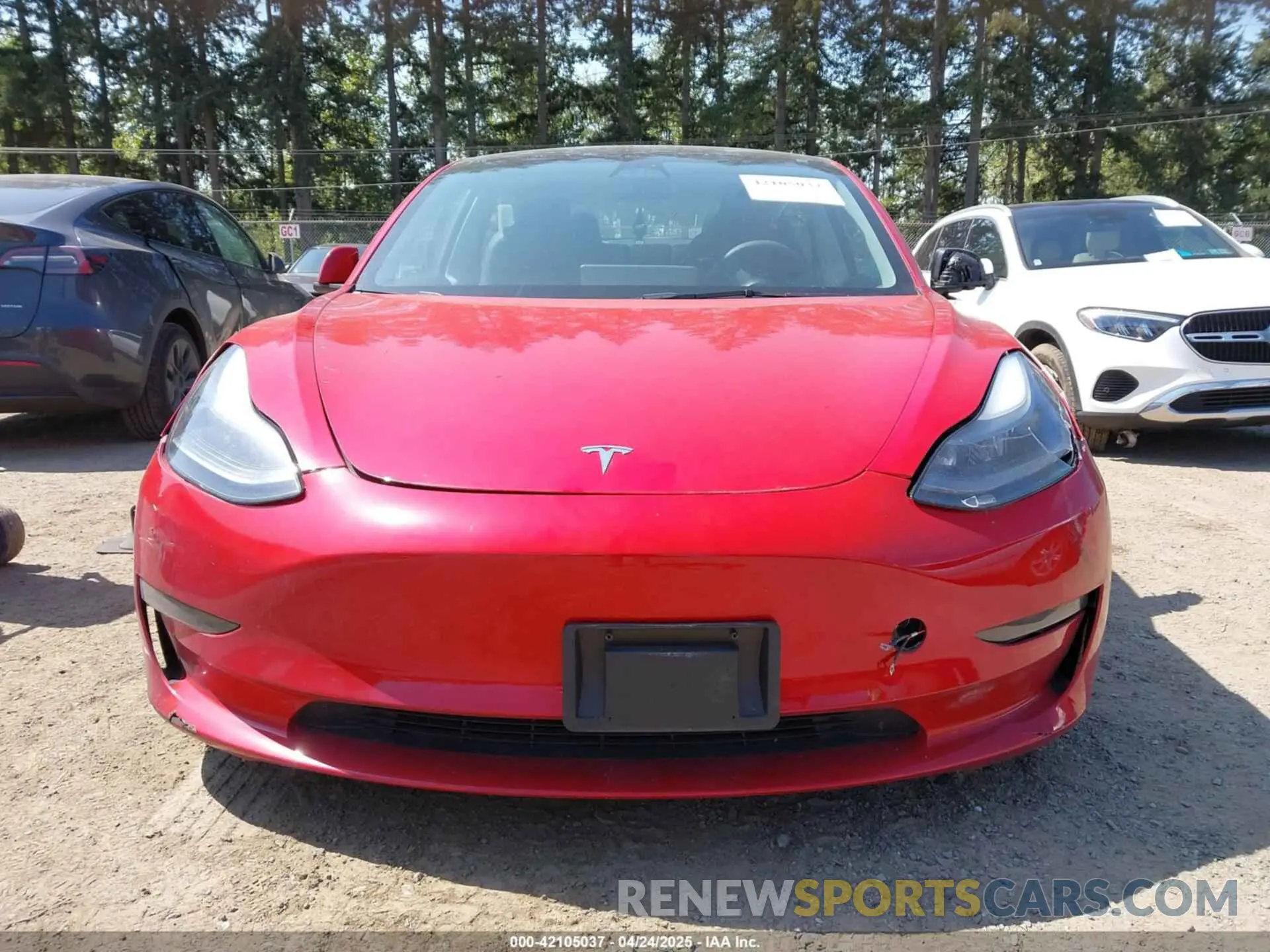12 fotografías del automóvil dañado 5YJ3E1EBXPF603421 TESLA MODEL 3 2023