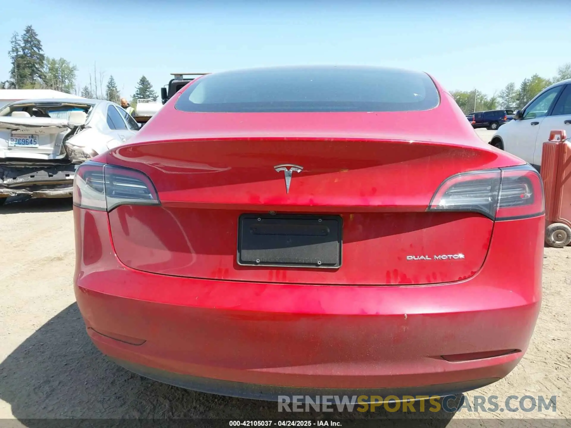 16 fotografías del automóvil dañado 5YJ3E1EBXPF603421 TESLA MODEL 3 2023
