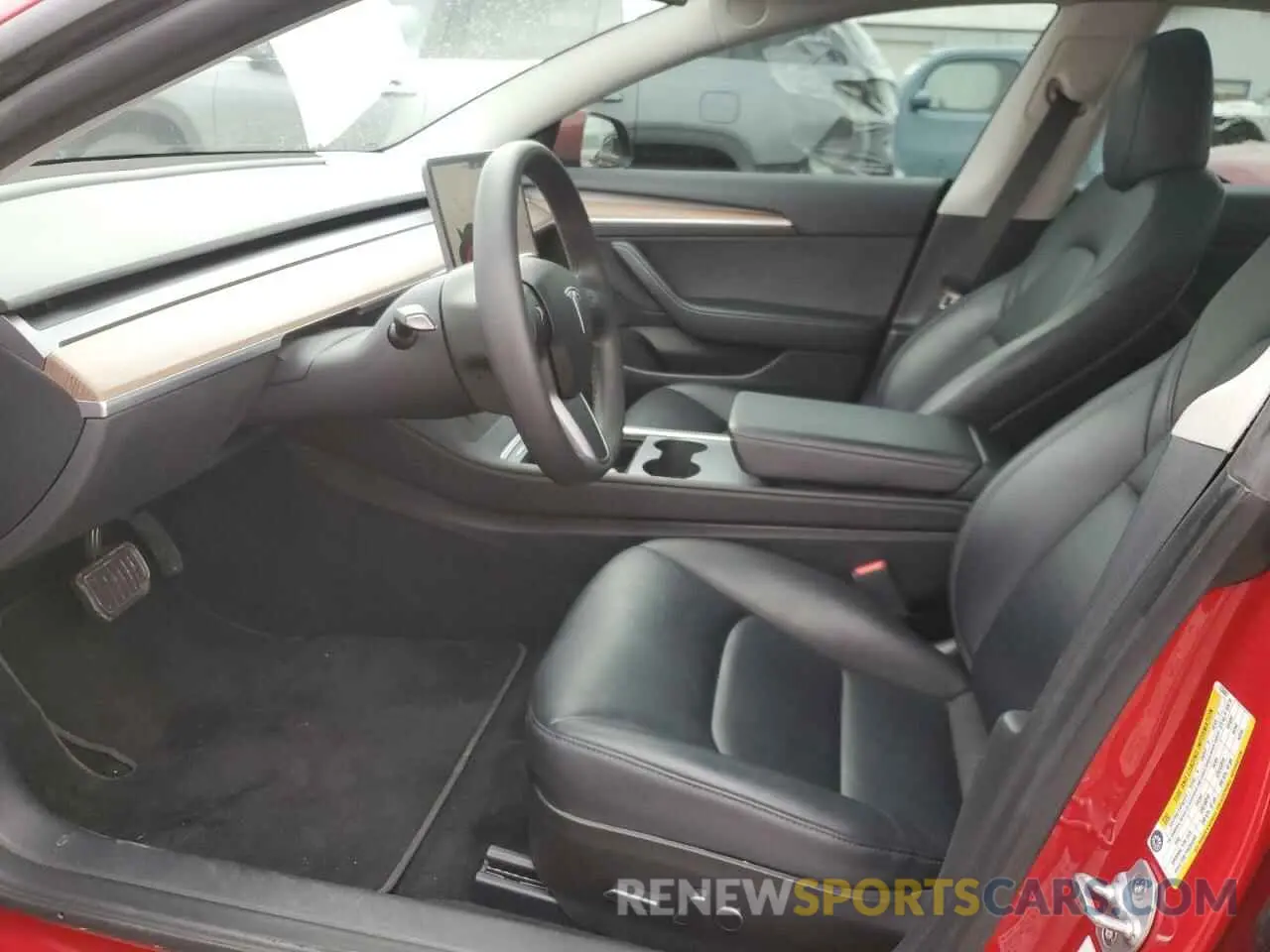7 fotografías del automóvil dañado 5YJ3E1EBXPF636807 TESLA MODEL 3 2023