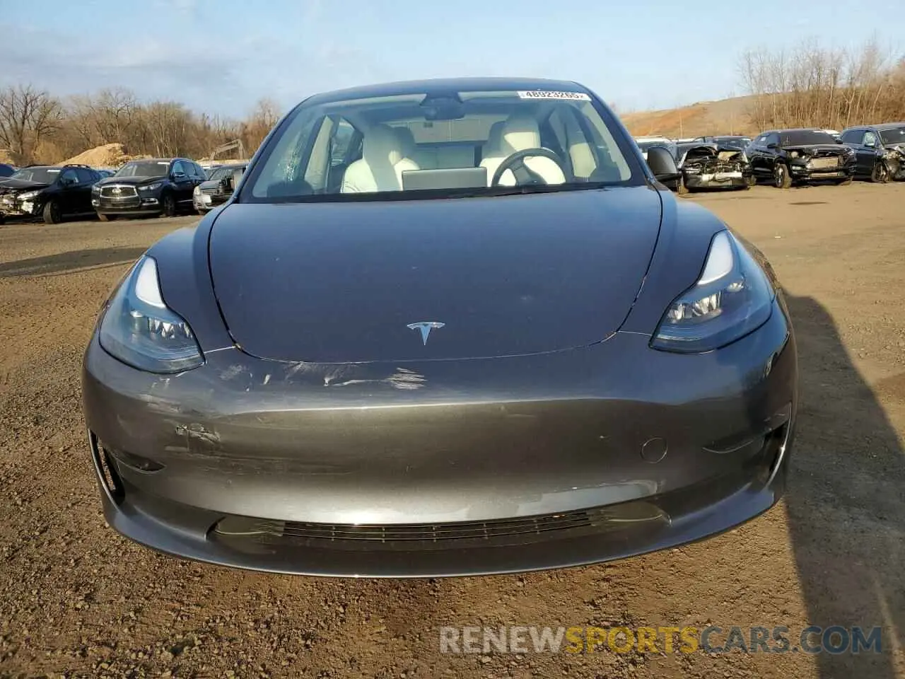 5 fotografías del automóvil dañado 5YJ3E1EBXPF660900 TESLA MODEL 3 2023