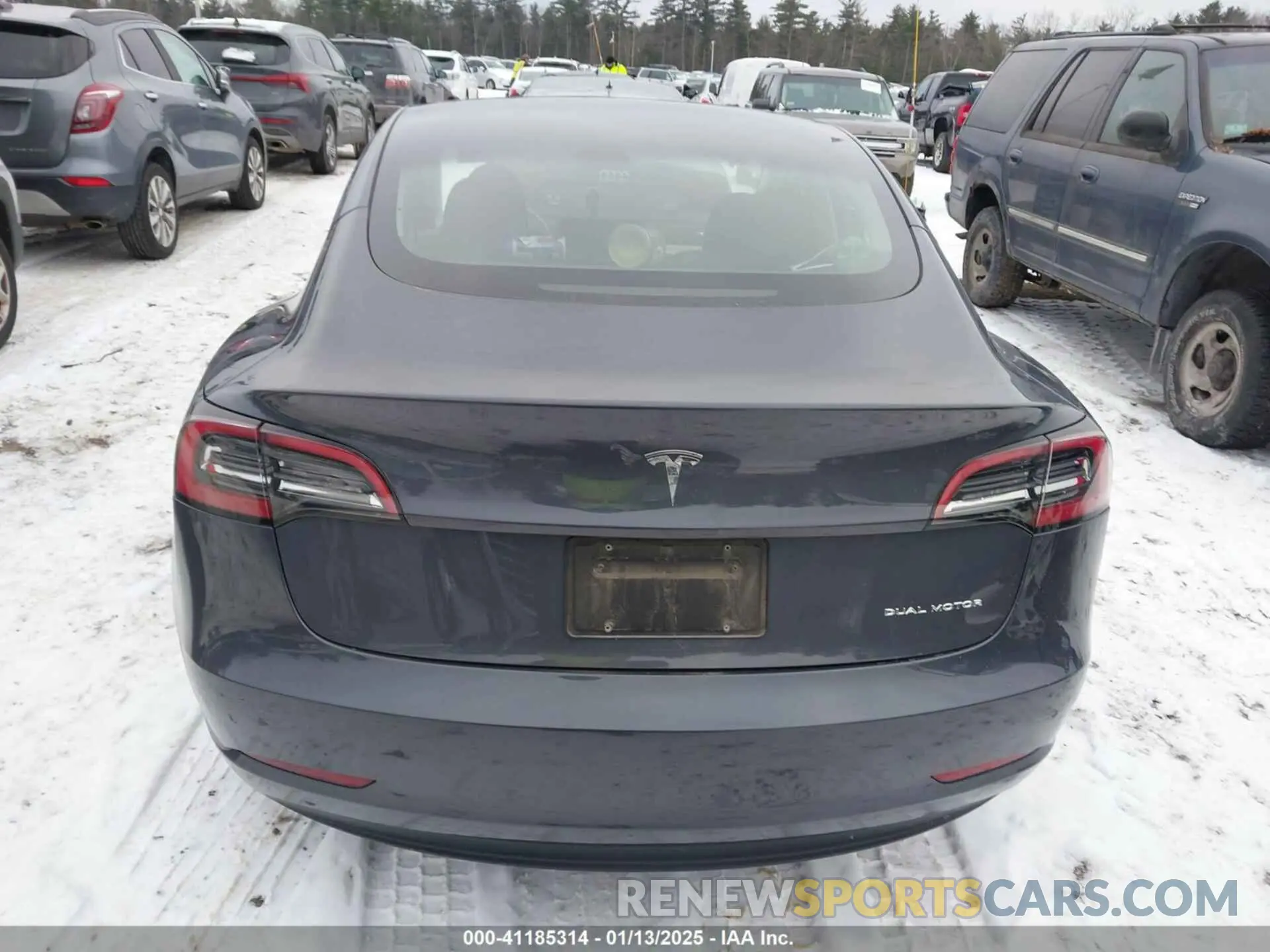 16 fotografías del automóvil dañado 5YJ3E1EBXPF708122 TESLA MODEL 3 2023