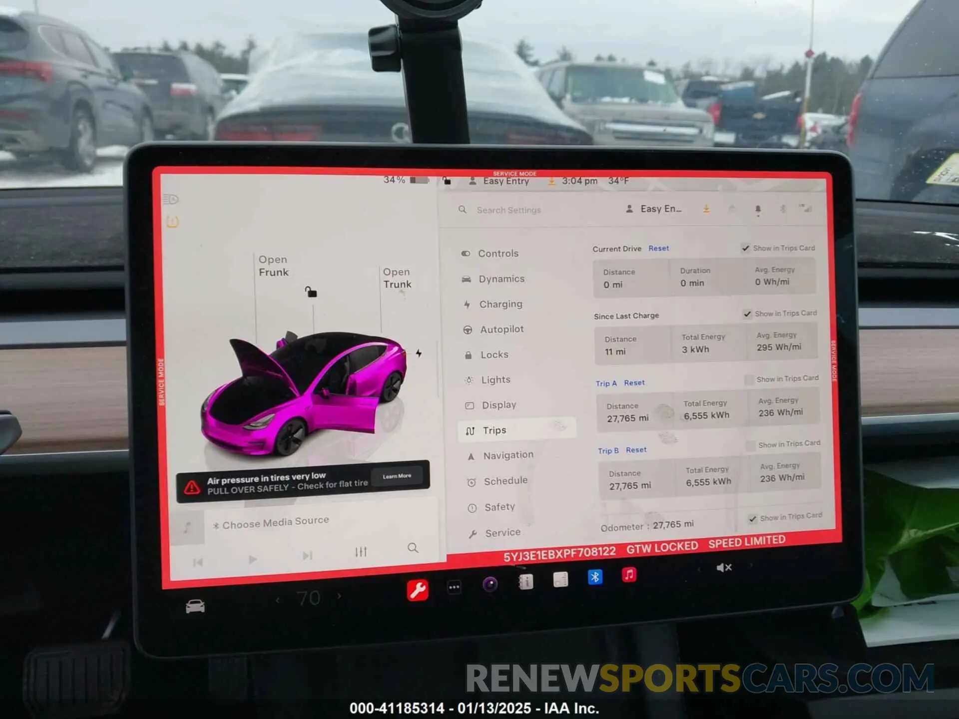 18 fotografías del automóvil dañado 5YJ3E1EBXPF708122 TESLA MODEL 3 2023