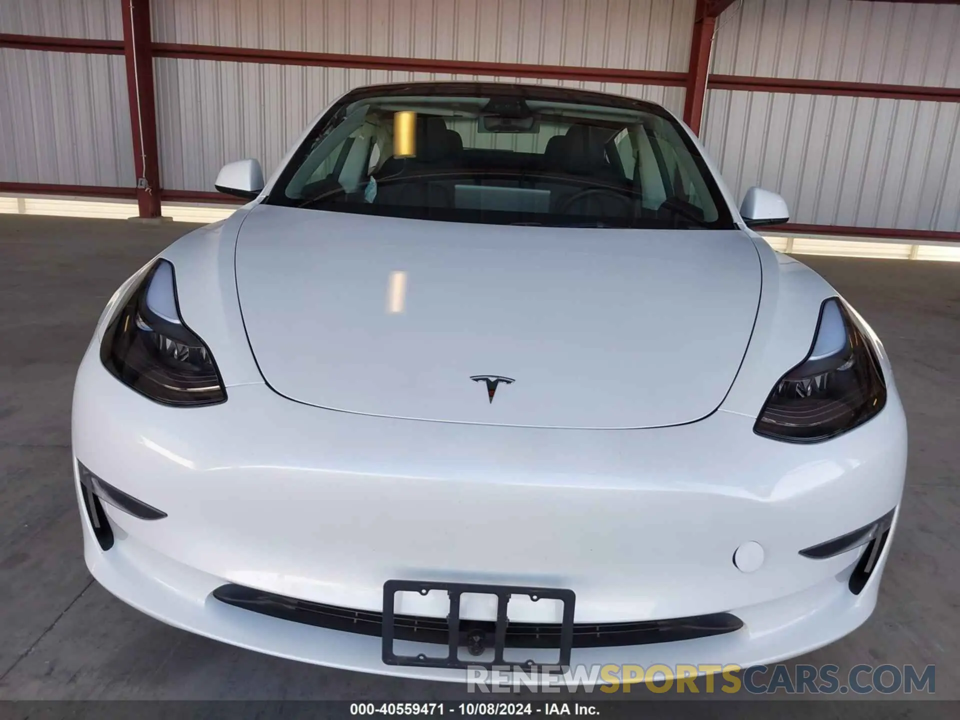 12 fotografías del automóvil dañado 5YJ3E1EBXPF714860 TESLA MODEL 3 2023