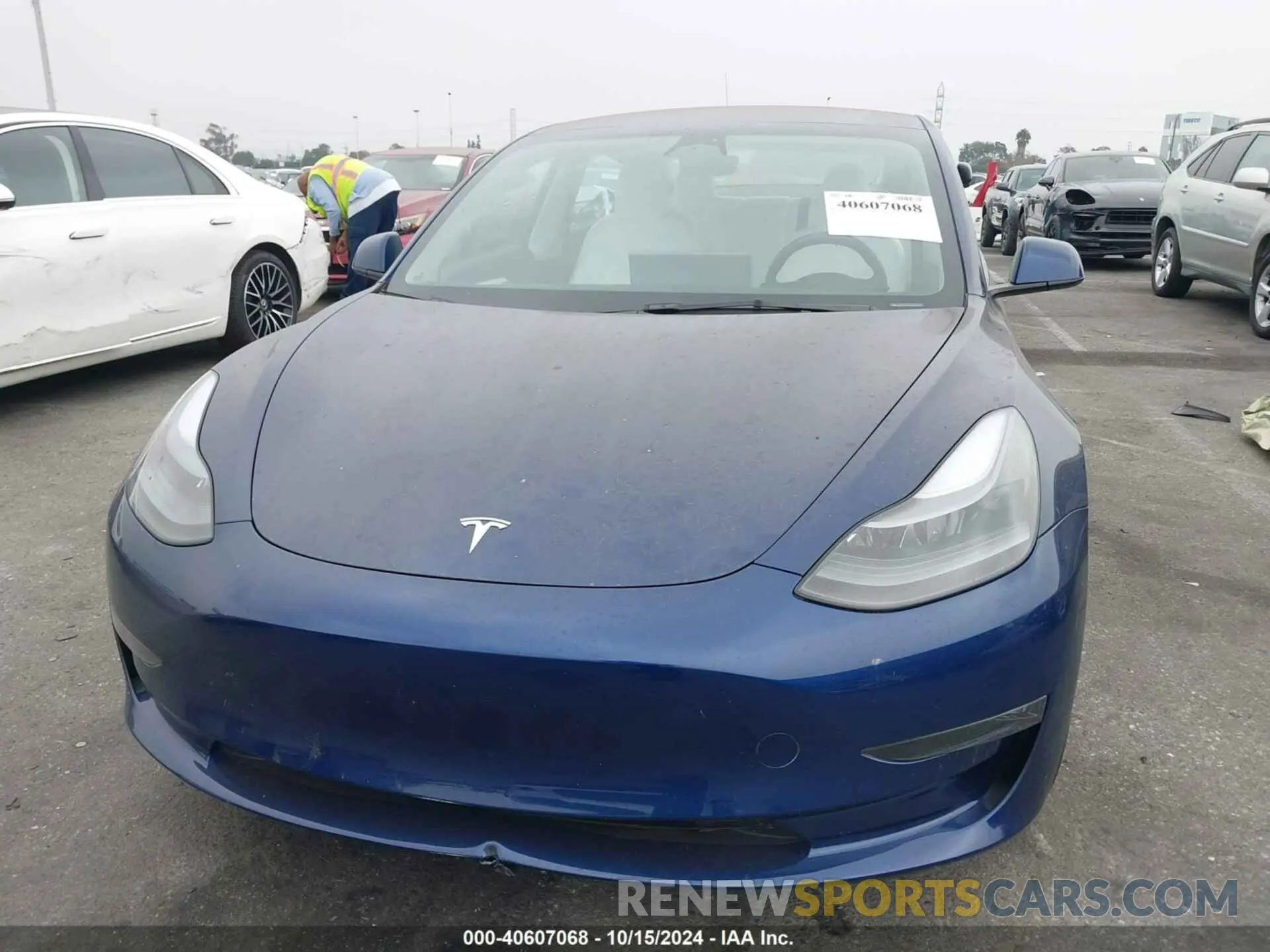 11 fotografías del automóvil dañado 5YJ3E1EC0PF461279 TESLA MODEL 3 2023