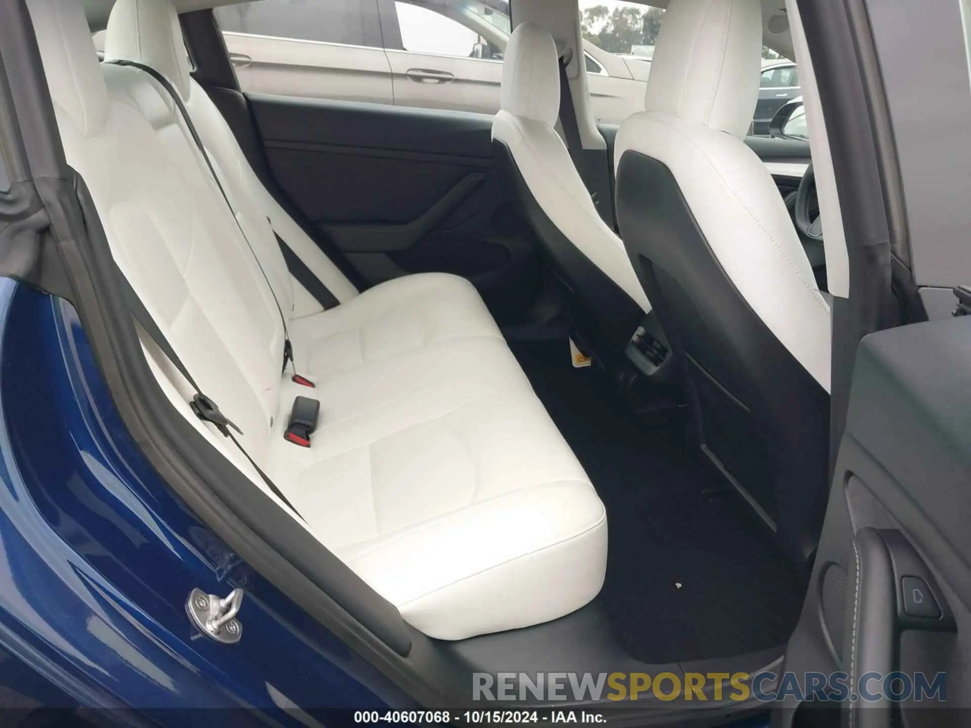 8 fotografías del automóvil dañado 5YJ3E1EC0PF461279 TESLA MODEL 3 2023