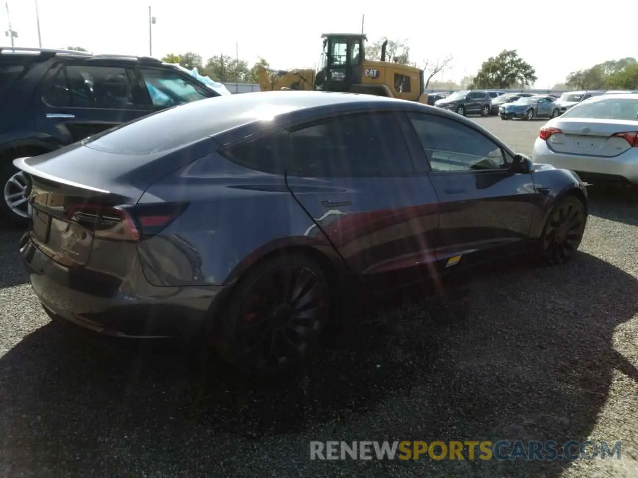 3 fotografías del automóvil dañado 5YJ3E1EC0PF678962 TESLA MODEL 3 2023