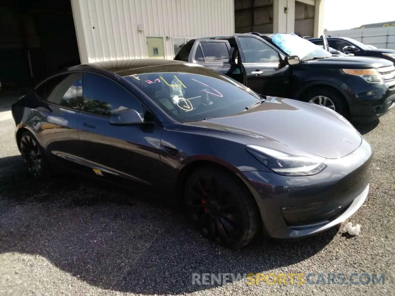 4 fotografías del automóvil dañado 5YJ3E1EC0PF678962 TESLA MODEL 3 2023
