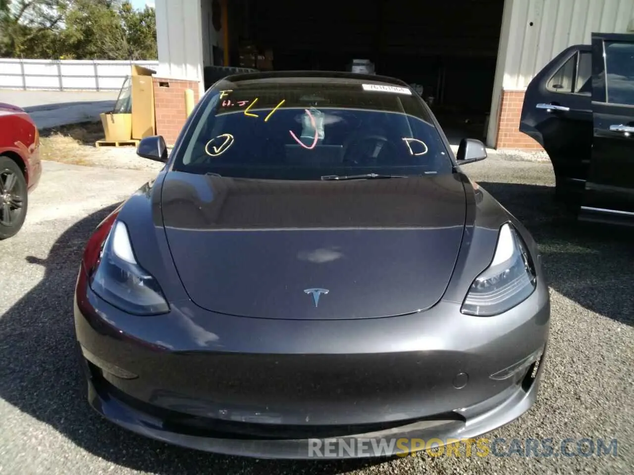 5 fotografías del automóvil dañado 5YJ3E1EC0PF678962 TESLA MODEL 3 2023