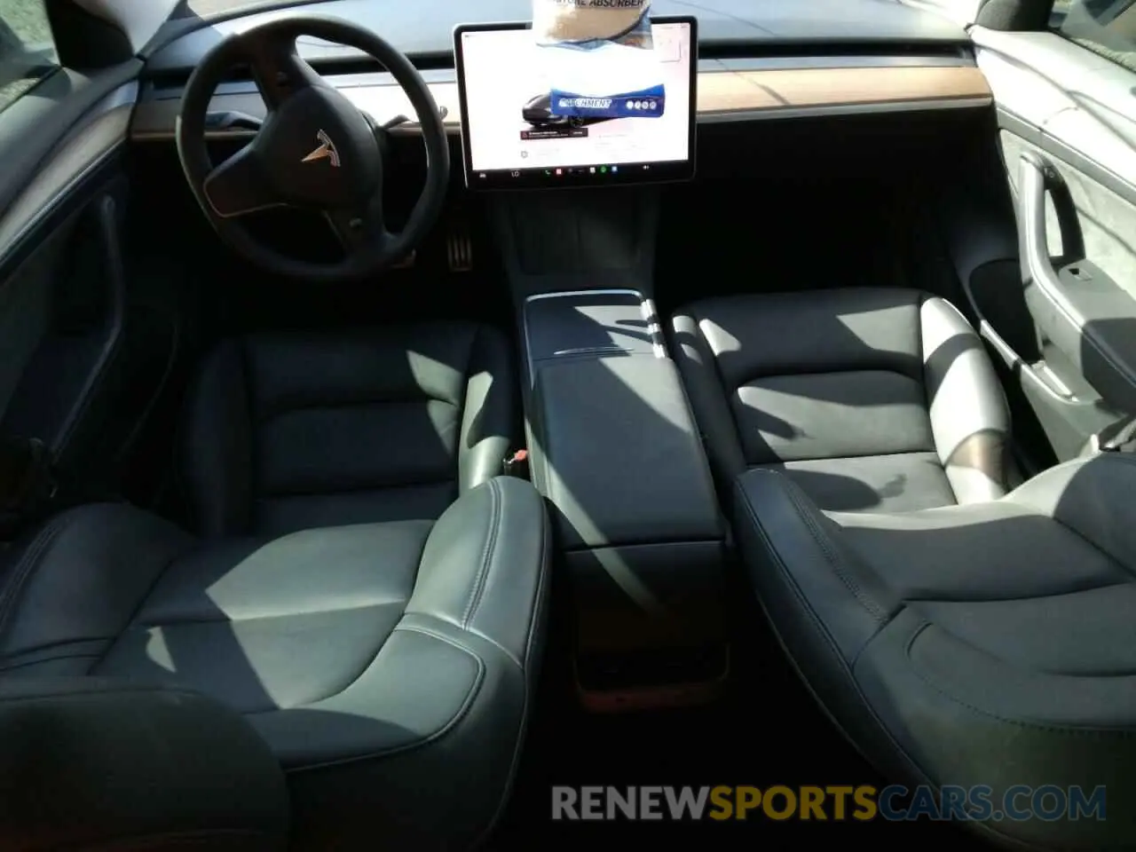 8 fotografías del automóvil dañado 5YJ3E1EC0PF678962 TESLA MODEL 3 2023
