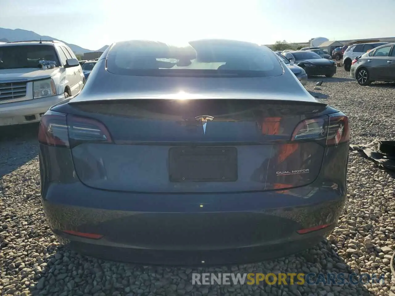 6 fotografías del automóvil dañado 5YJ3E1EC1PF495943 TESLA MODEL 3 2023