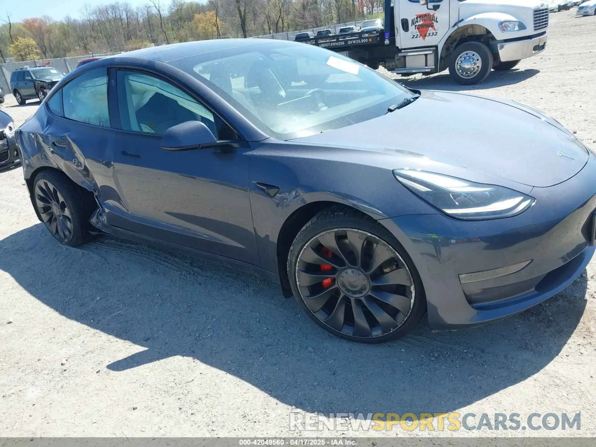 1 fotografías del automóvil dañado 5YJ3E1EC1PF516306 TESLA MODEL 3 2023