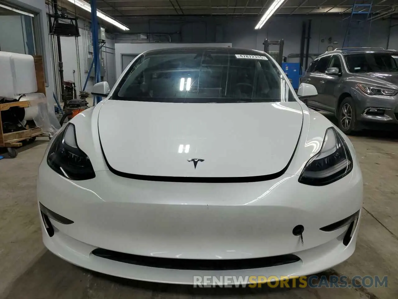 5 fotografías del automóvil dañado 5YJ3E1EC1PF695933 TESLA MODEL 3 2023