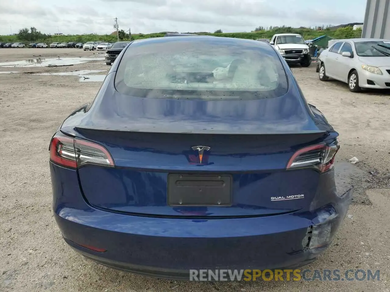 6 fotografías del automóvil dañado 5YJ3E1EC1PF707126 TESLA MODEL 3 2023