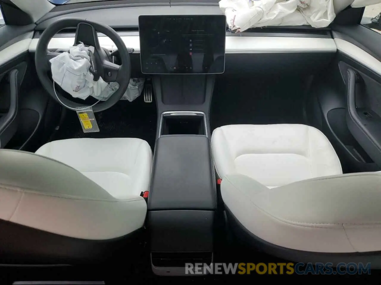 8 fotografías del automóvil dañado 5YJ3E1EC1PF707126 TESLA MODEL 3 2023