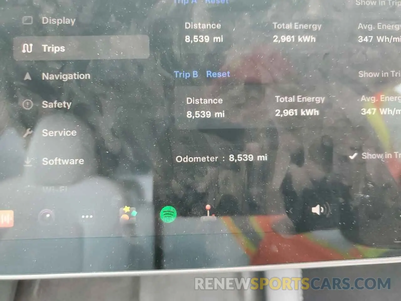 9 fotografías del automóvil dañado 5YJ3E1EC1PF707126 TESLA MODEL 3 2023