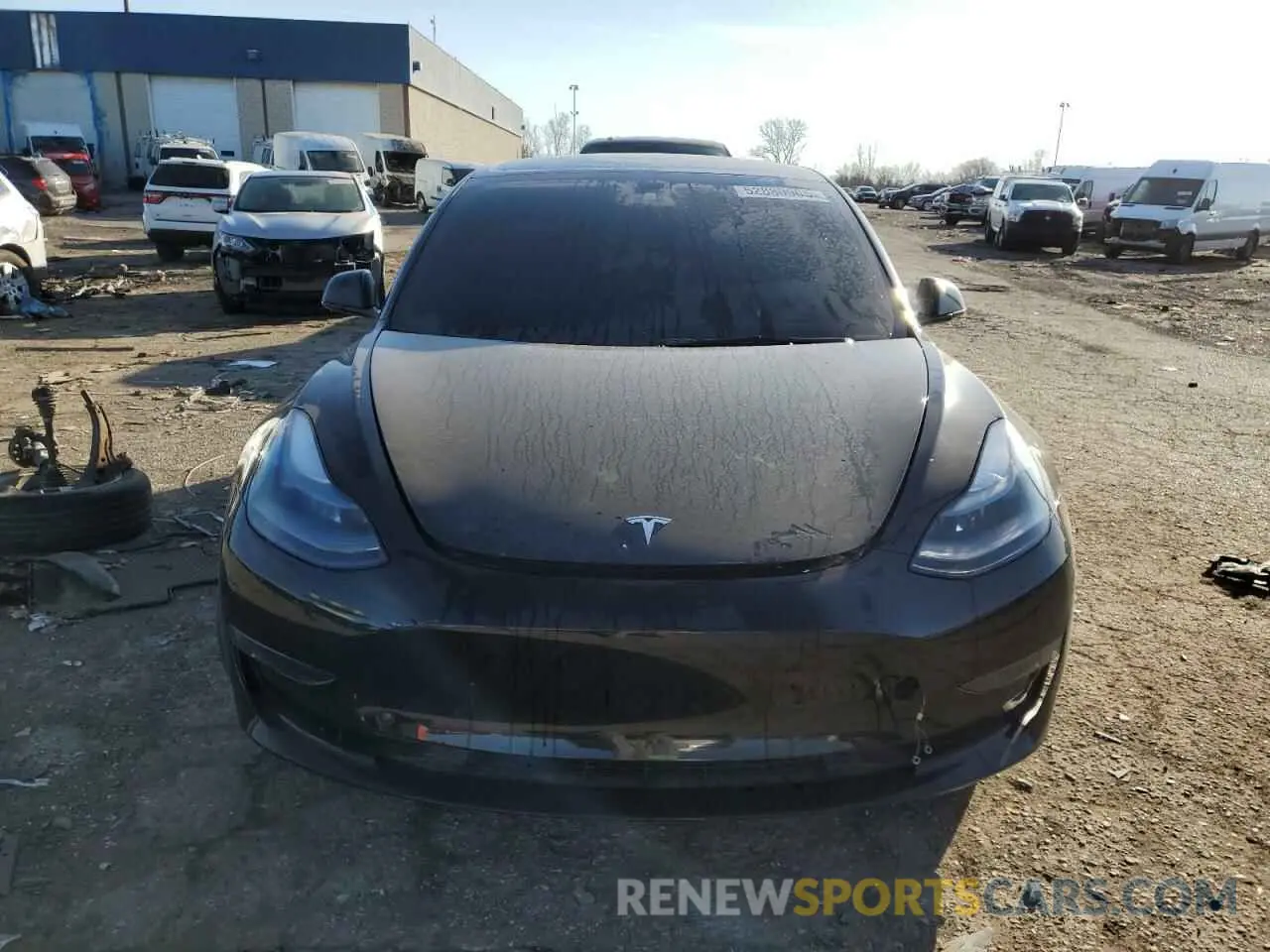 5 fotografías del automóvil dañado 5YJ3E1EC1PF710110 TESLA MODEL 3 2023