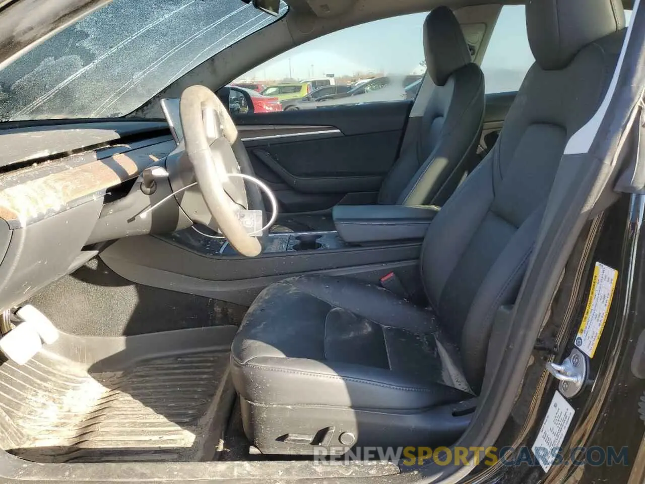 7 fotografías del automóvil dañado 5YJ3E1EC1PF710110 TESLA MODEL 3 2023