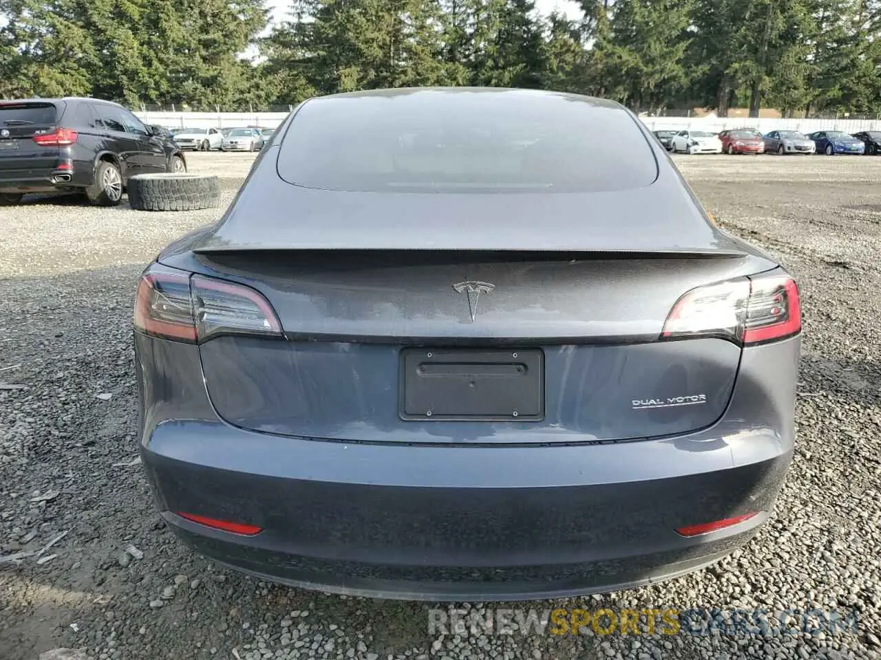 6 fotografías del automóvil dañado 5YJ3E1EC2PF398735 TESLA MODEL 3 2023