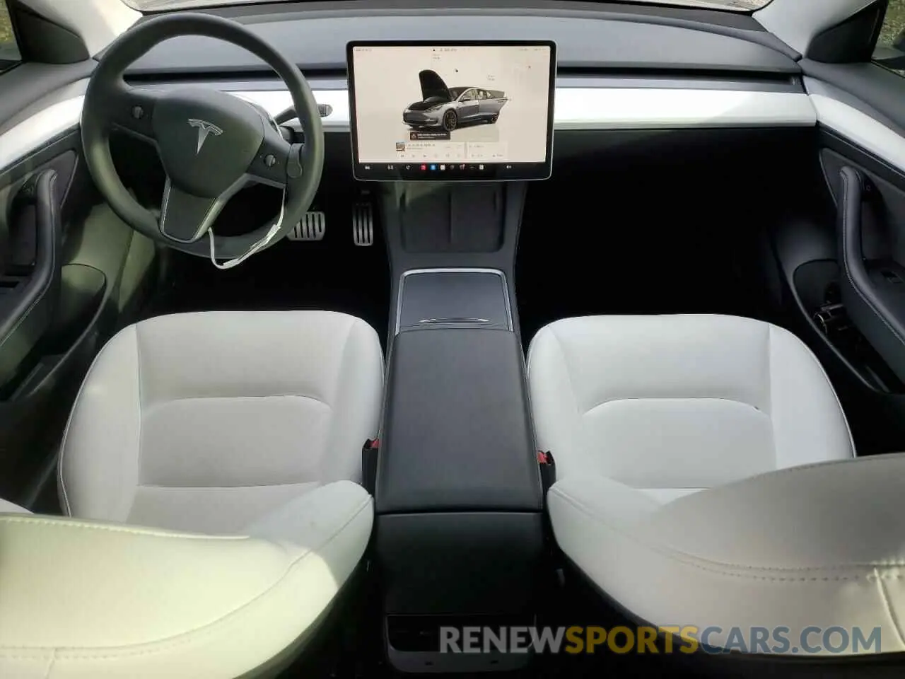 8 fotografías del automóvil dañado 5YJ3E1EC2PF398735 TESLA MODEL 3 2023