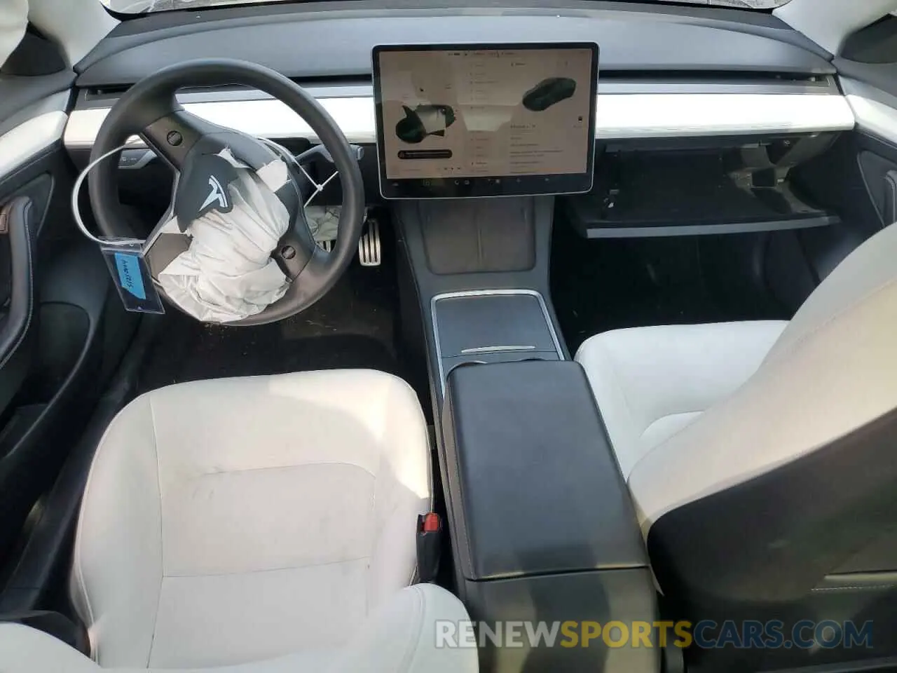 8 fotografías del automóvil dañado 5YJ3E1EC2PF406218 TESLA MODEL 3 2023