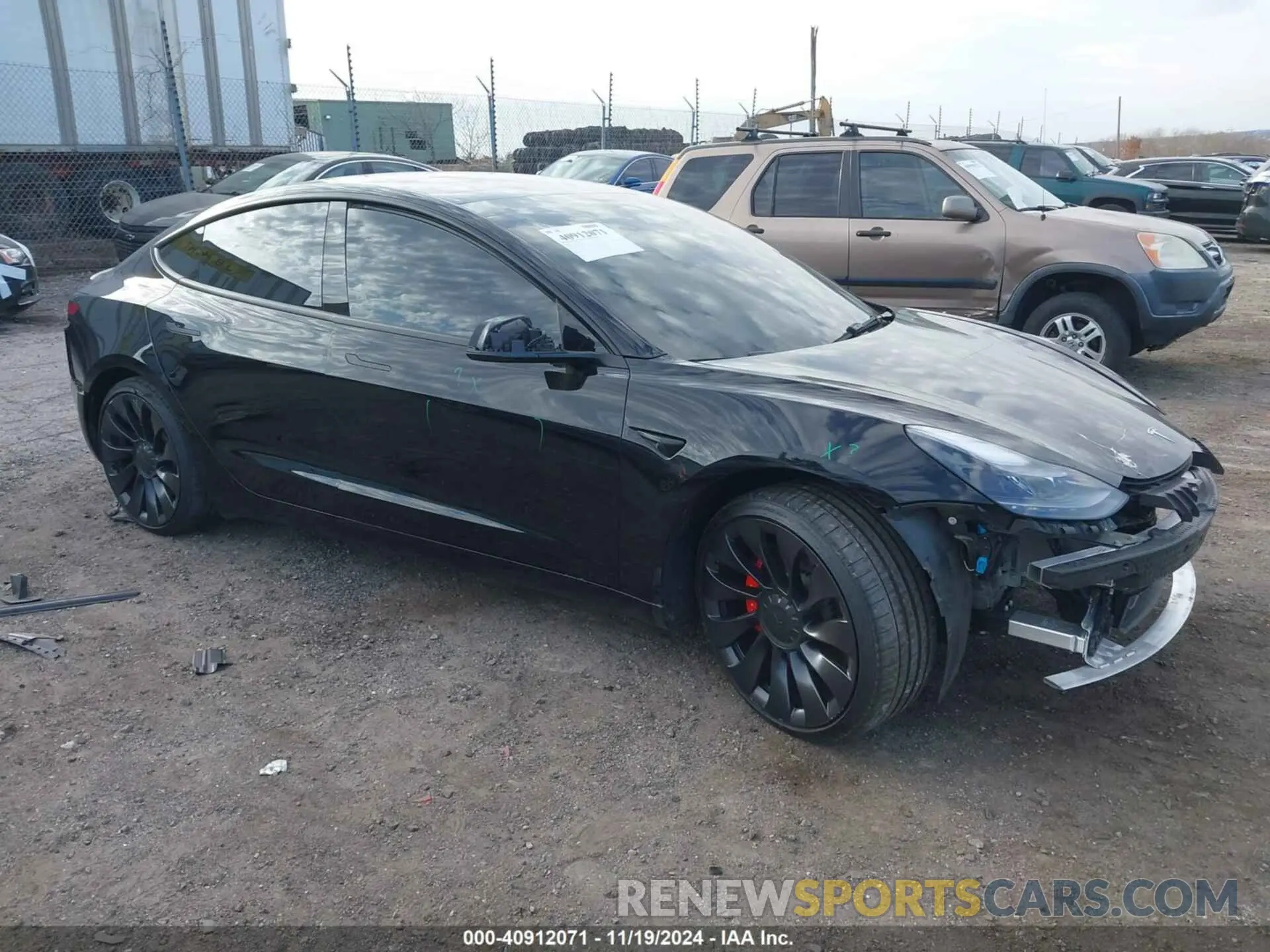 1 fotografías del automóvil dañado 5YJ3E1EC2PF506531 TESLA MODEL 3 2023