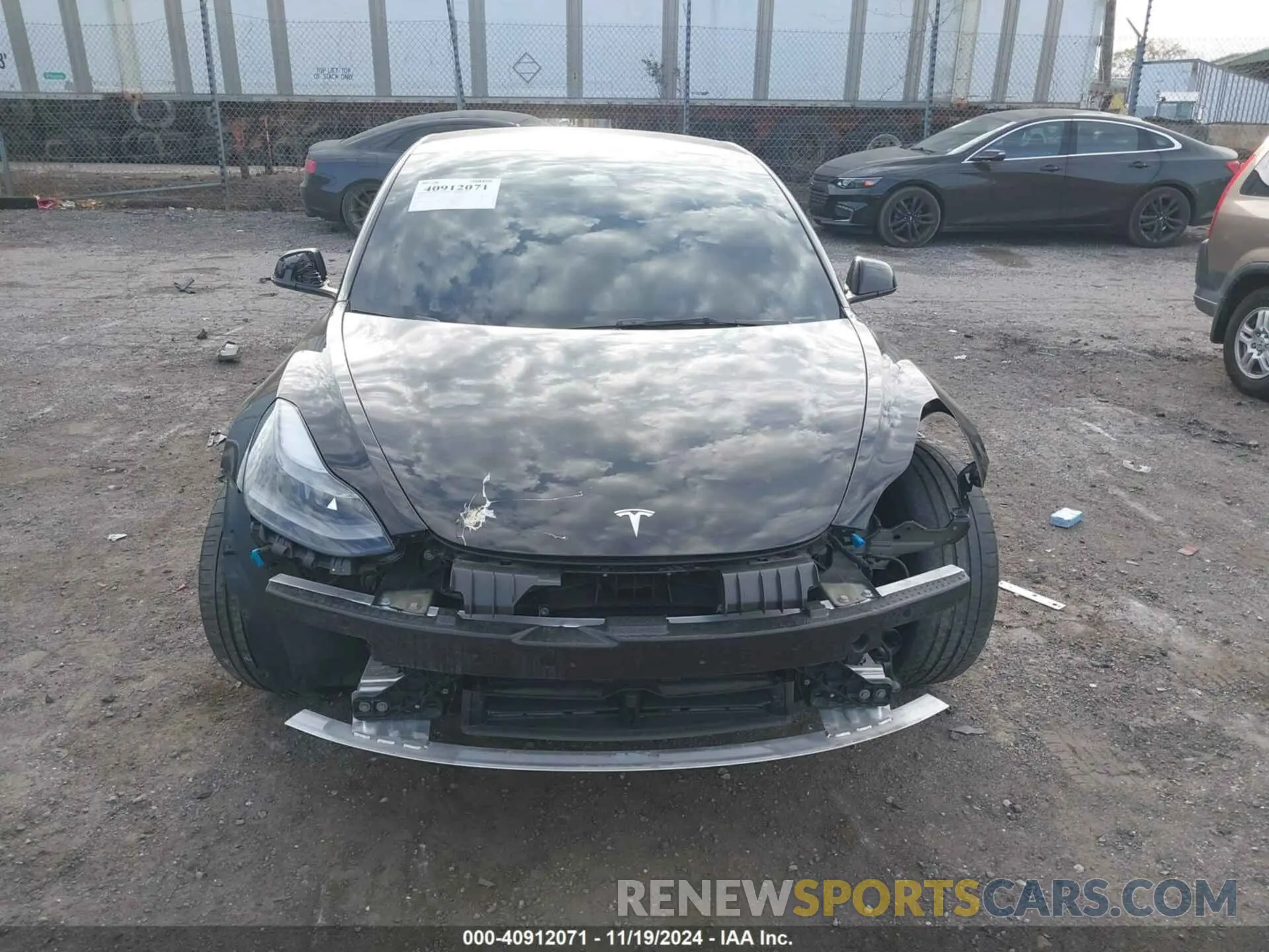 11 fotografías del automóvil dañado 5YJ3E1EC2PF506531 TESLA MODEL 3 2023