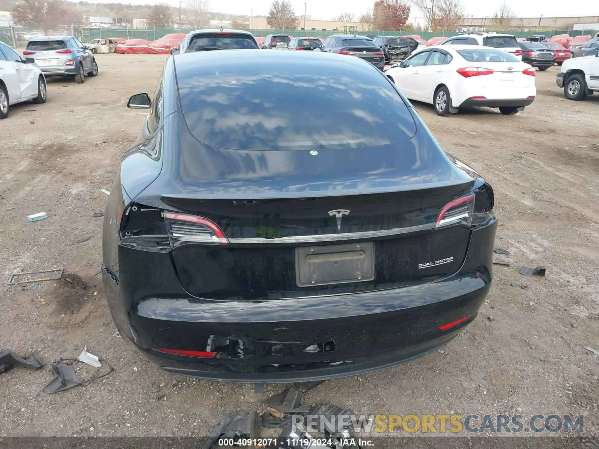 15 fotografías del automóvil dañado 5YJ3E1EC2PF506531 TESLA MODEL 3 2023
