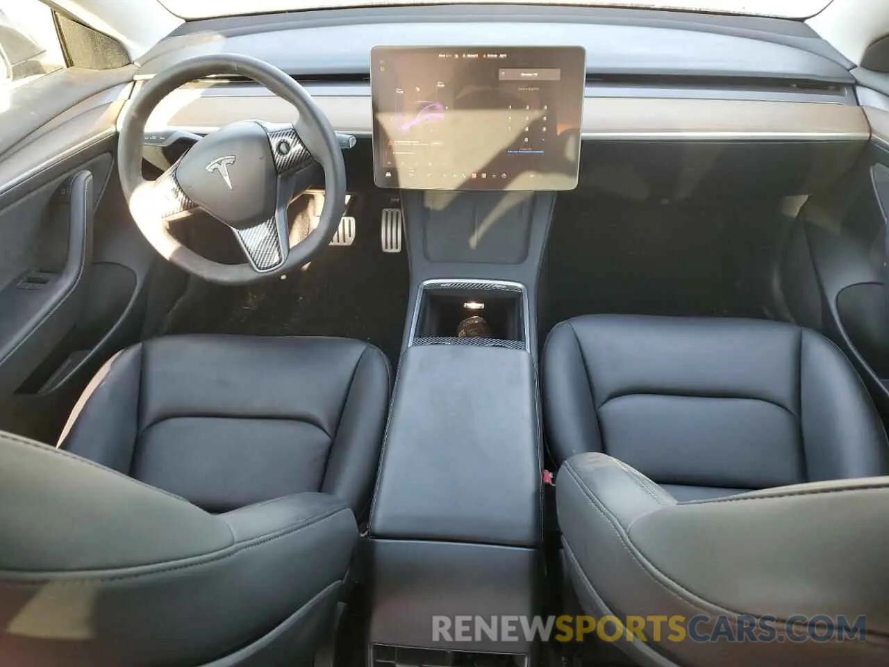8 fotografías del automóvil dañado 5YJ3E1EC2PF584565 TESLA MODEL 3 2023