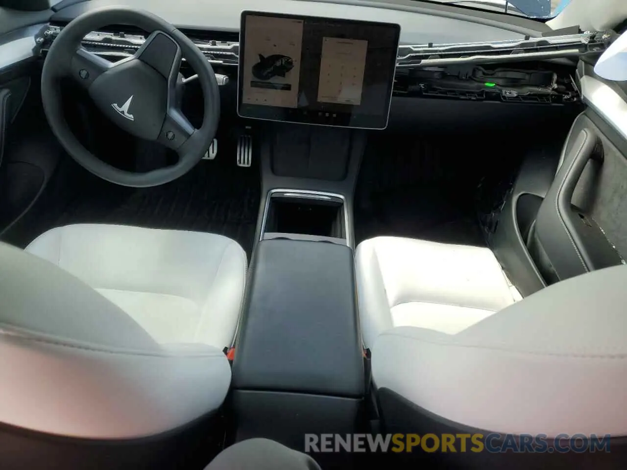 8 fotografías del automóvil dañado 5YJ3E1EC2PF673505 TESLA MODEL 3 2023