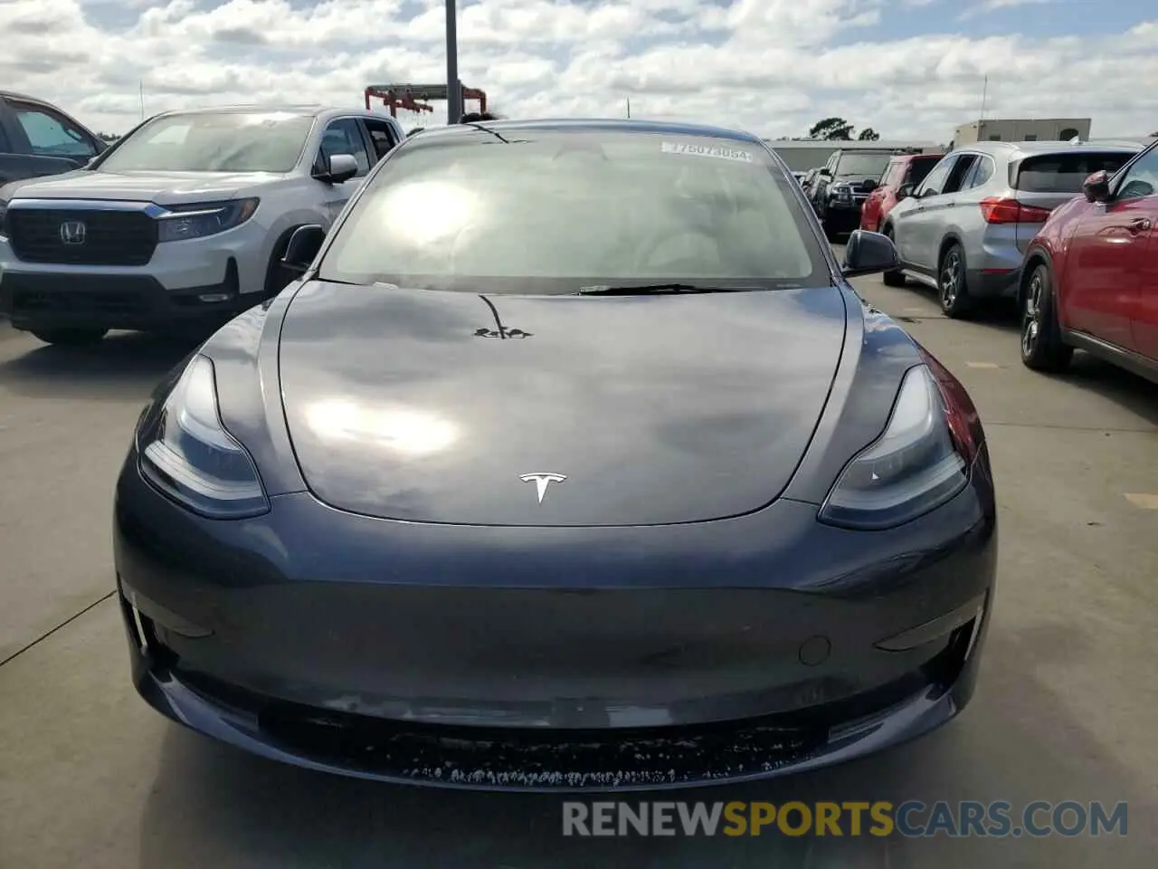 5 fotografías del automóvil dañado 5YJ3E1EC2PF677330 TESLA MODEL 3 2023